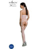 Passion - Bodystocking Eco Collection Eco Bs002 Blanc